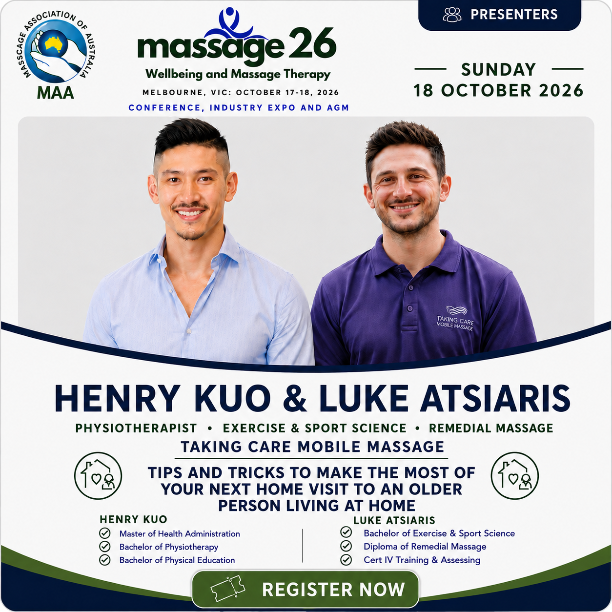 Henry Kuo and Luke Atsiaris